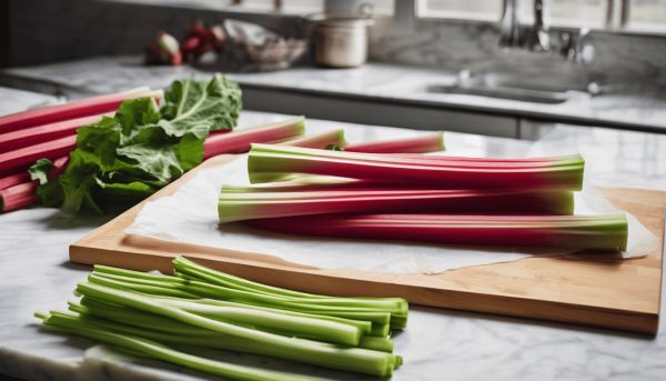 Congeler la rhubarbe : guide pratique pour une meilleure conservation