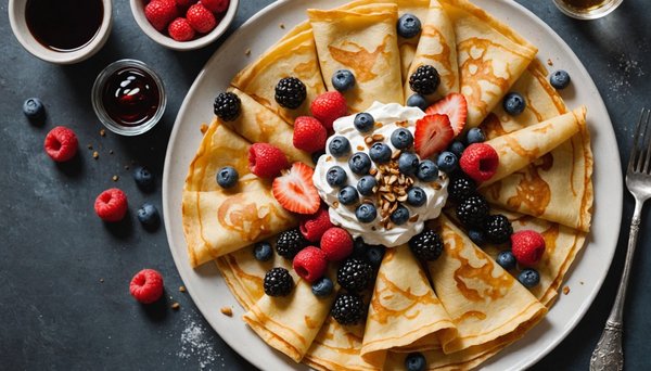 Marier les saveurs: idées de garniture pour crêpes sucrées salées