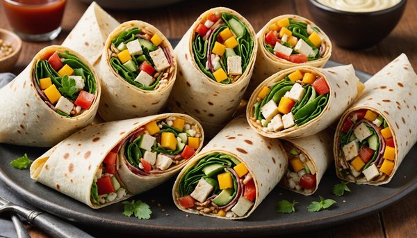 Mélange de saveurs : des wraps sucrés salés qui surprennent